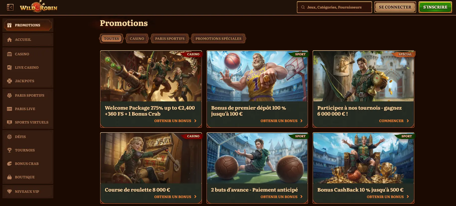 Les bonus dans les meilleurs casinos en ligne